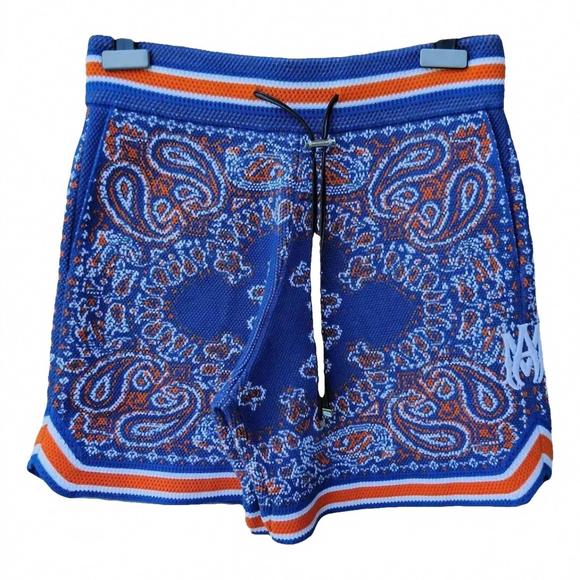 NEW AMIRI men's bandana shorts in multi - Picture 1 of 1